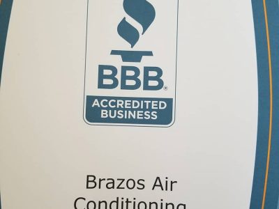 BBB Accreditation In Brazos Air Conditioning